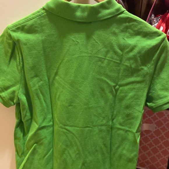 NWOT green Polo by Ralph Lauren classic fit polo shirt. Woman’s size Medium - Picture 2 of 4